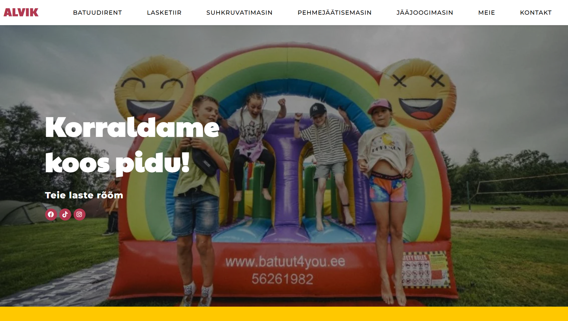 Batuut4you veebilehe näide